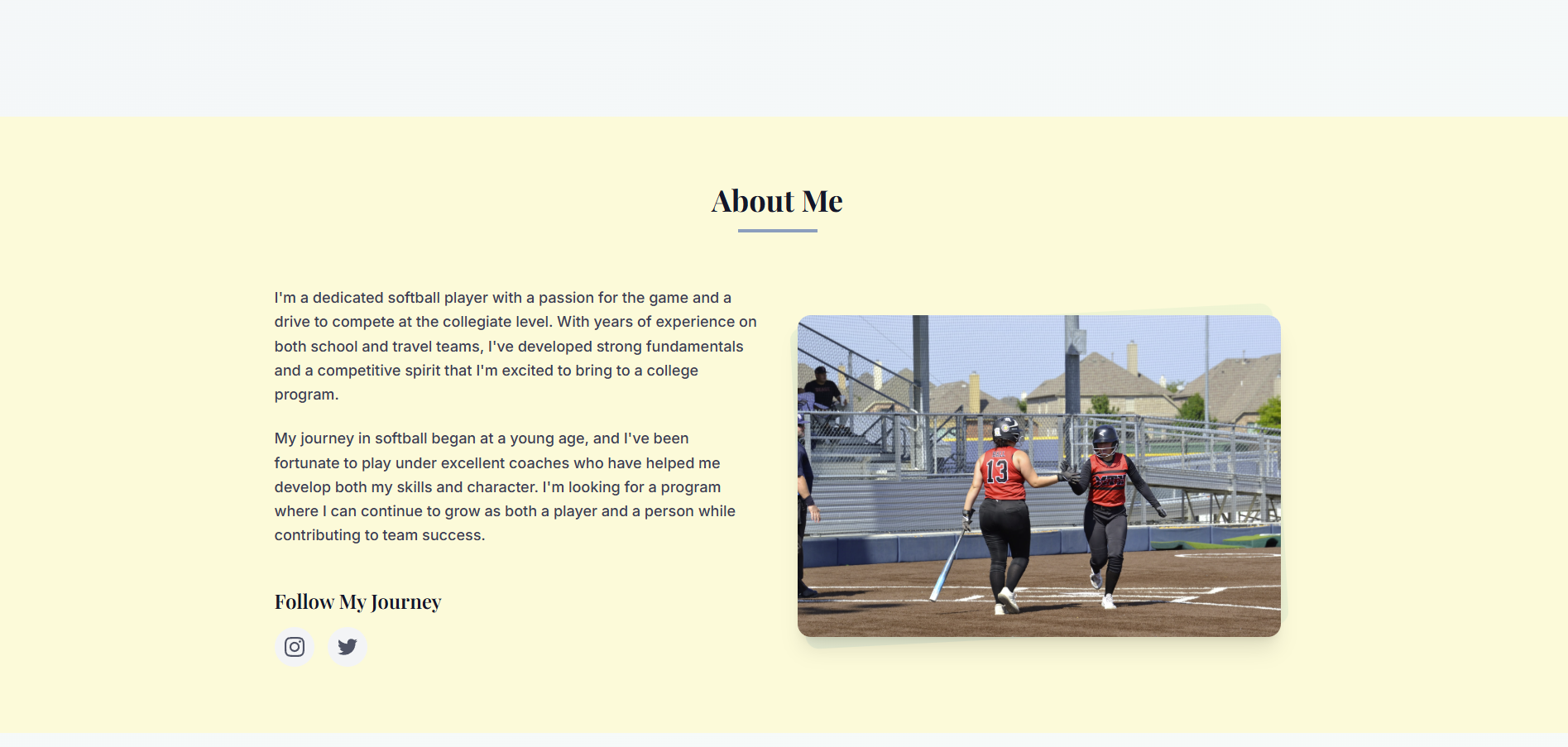 Skittles Softball recruiting website